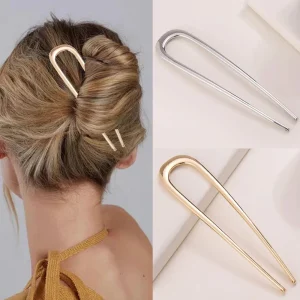 Fashionable French U-Shaped Hairpin