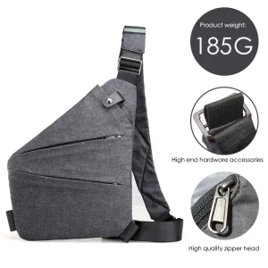 Waterproof Anti Theft Cross Body Bag