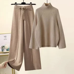 Women's Two-Piece Knit Sweater Set
